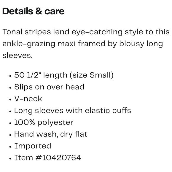 Tiered Long Sleeve Maxi Dress - Picture 3 of 3